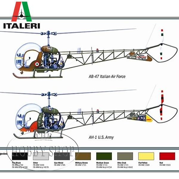 Italeri 1/72 Bell AH