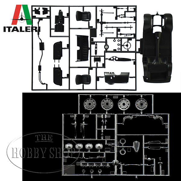 Italeri 1/24 Alfa Romeo Giulia 1600 Spider