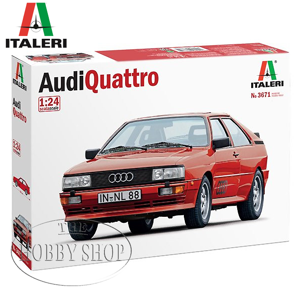 Italeri 1/24 Audi Quattro