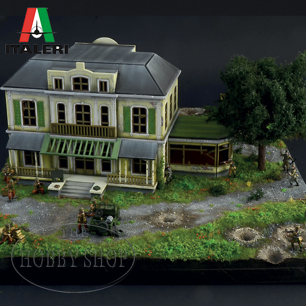 Italeri 1/72 Operation Market/ Garden Hartenstein Hotel Diorama Set