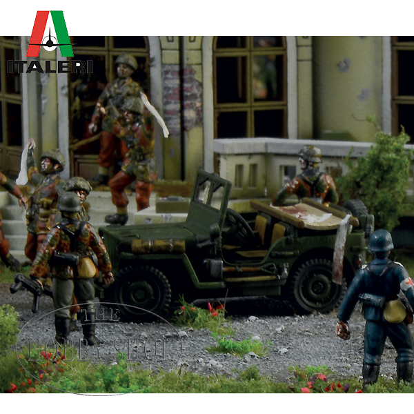 Italeri 1/72 Operation Market/ Garden Hartenstein Hotel Diorama Set