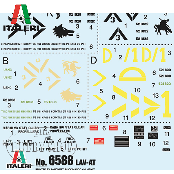 Italeri 1/35 LAV-25 TUA