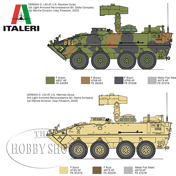 Italeri 1/35 LAV-25 TUA