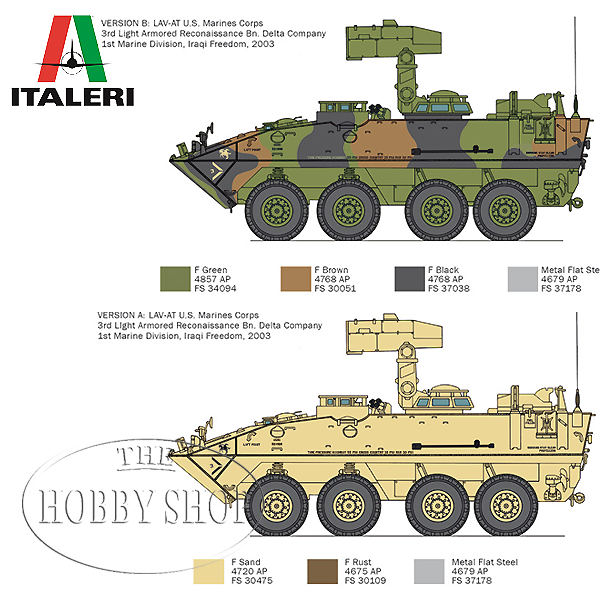 Italeri 1/35 LAV-25 TUA