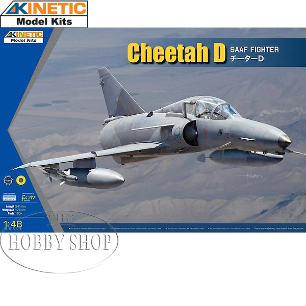 Kinetic 1/48 Cheetah D SAAF fighter