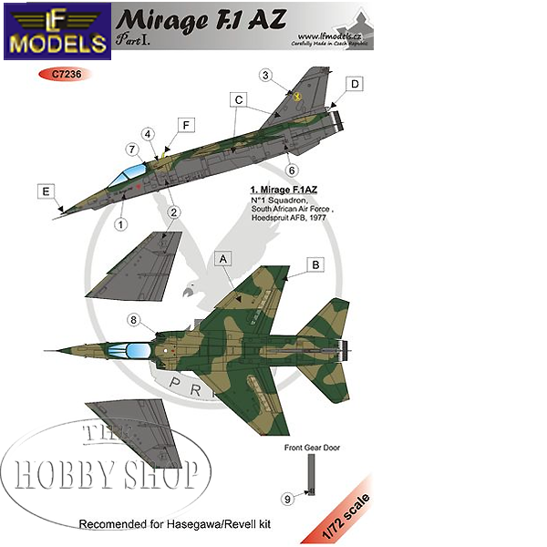 Dassault Mirage F.1AZ part I