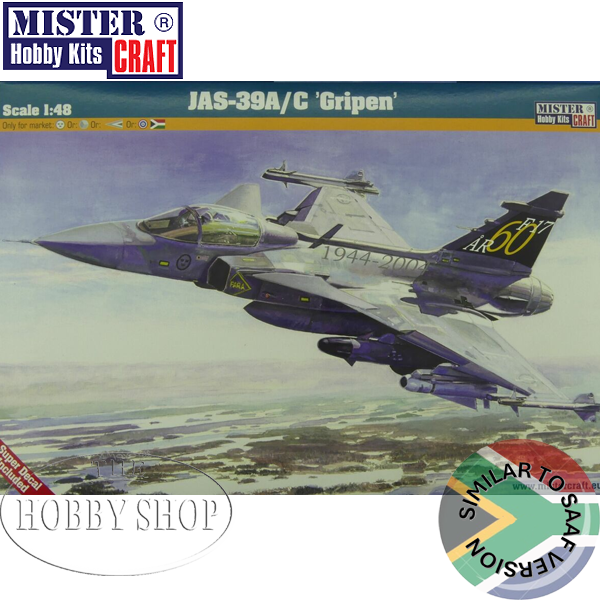 Mister Craft 1/48 JAS-39A/C Gripen Mister Craft 1/48 JAS-39A/C Gripen