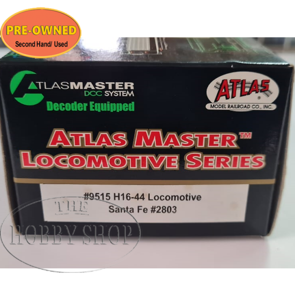 Atlas 1/87 HO H16-44 Diesel Loco Santa Fe 2803 (9515) DCC