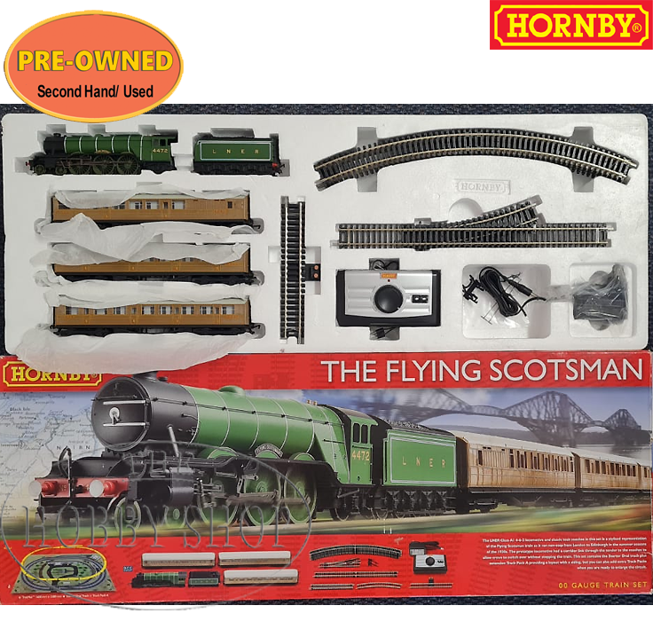 Hornby OO Flying Scotsman Stater Set - The Hobby Shop