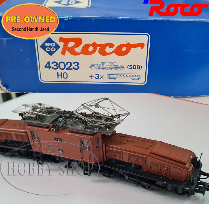 お買い得】 ROCO 43023 スイス連邦鉄道 SBB C6/8 クロコダイル 電気