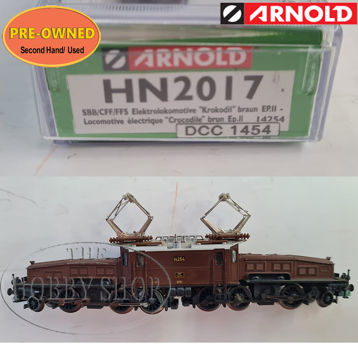 Arnold 1/160 N SBB Krokodill Brown Ep.II DCC Pre-Owned (HN2017