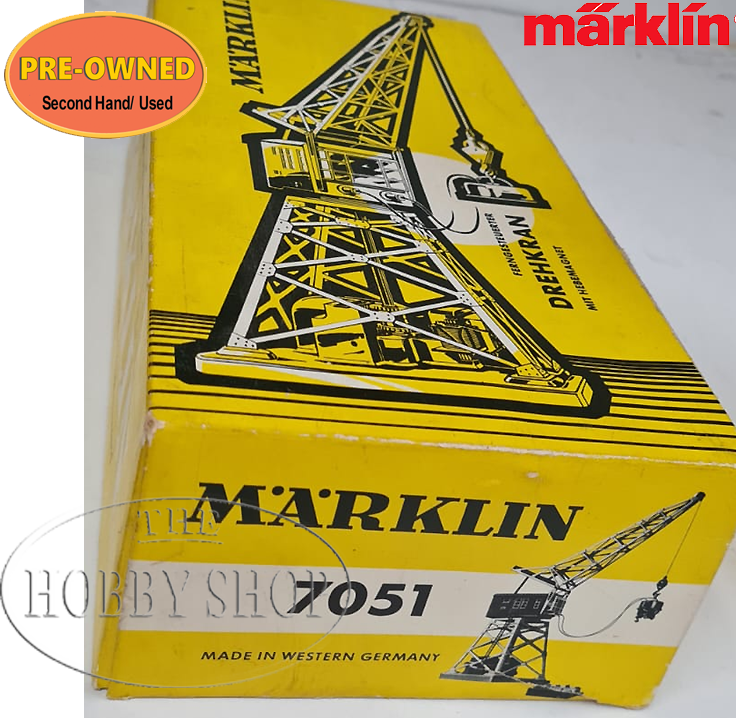 Marklin Electric Crane 7051. - The Hobby Shop