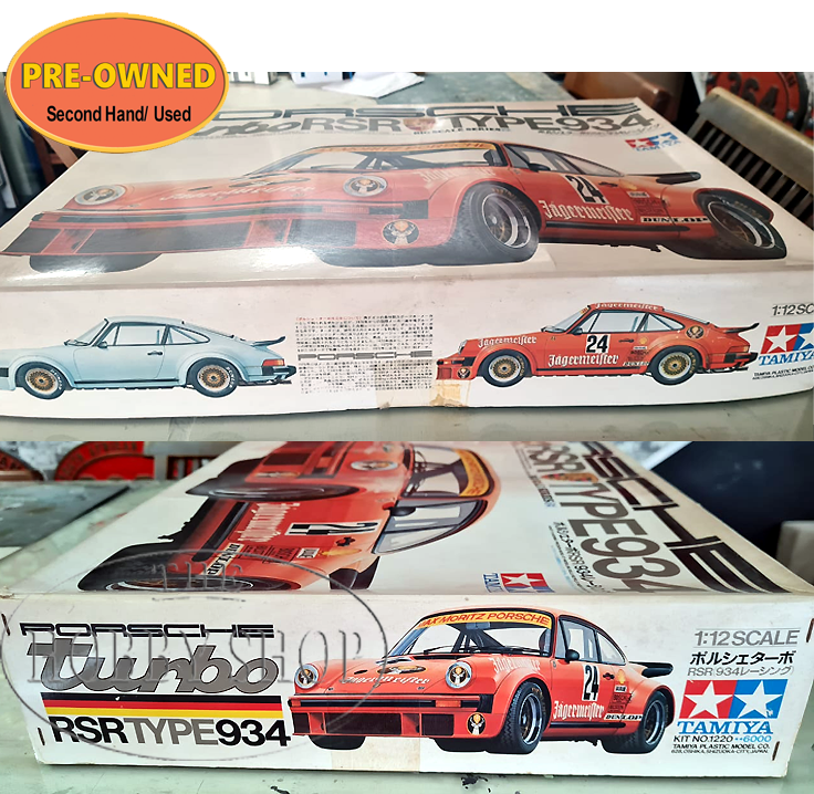 Tamiya 1/12 Porsche Turbo RSR Type 934 Pre-Owned (1220) - The