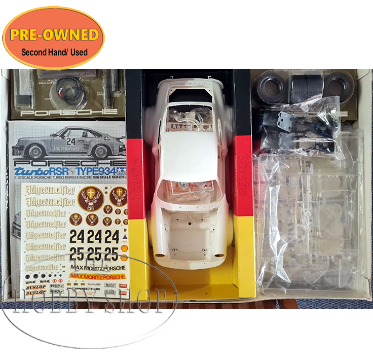 Tamiya 1/12 Porsche Turbo RSR Type 934 Pre-Owned (1220) - The