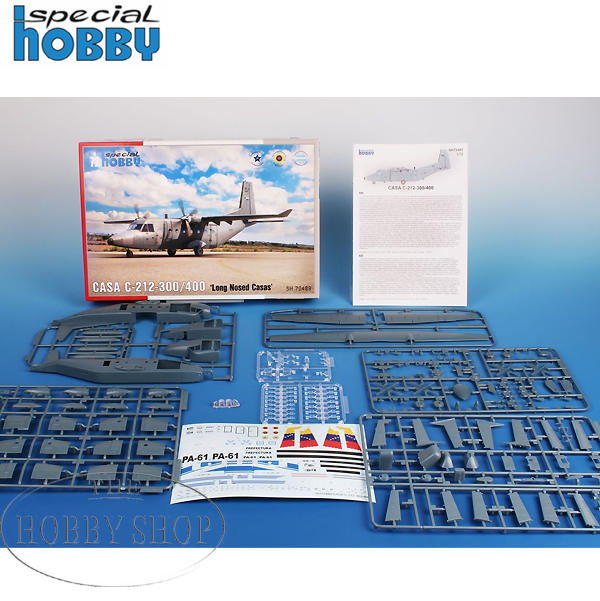Special Hobby 1/72 CASA C-212-300/400 Long Nose Casas With SAAF Decals