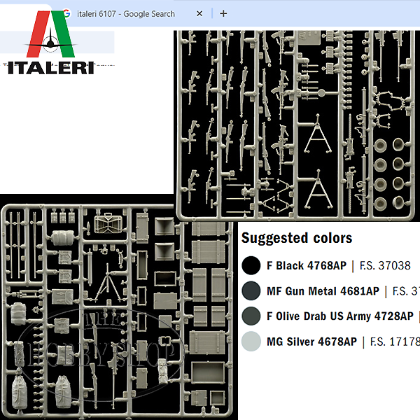 Italeri 1/35 WWII Battle Accessories