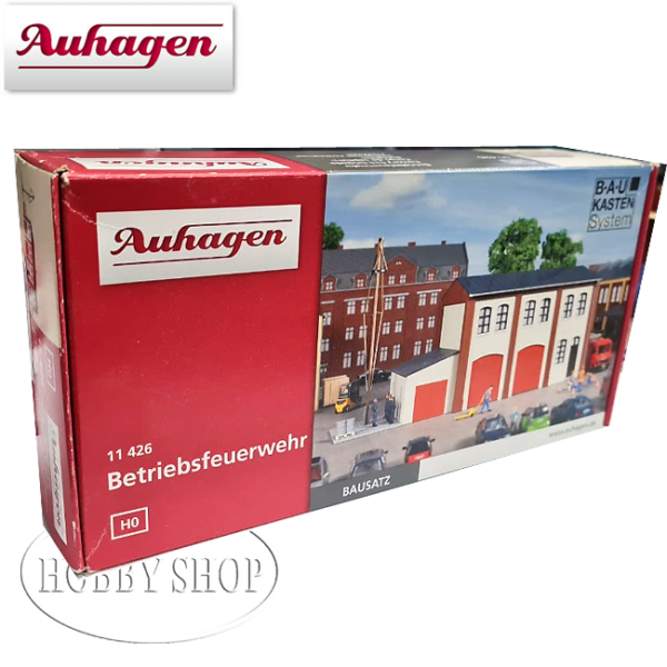 Auhagen 1/87 HO Small Tractor With Trailer 41636