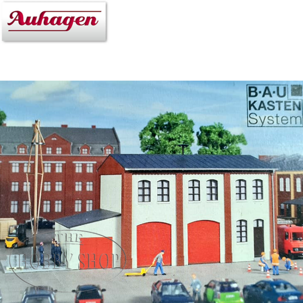 Auhagen 1/87 HO Small Tractor With Trailer 41636