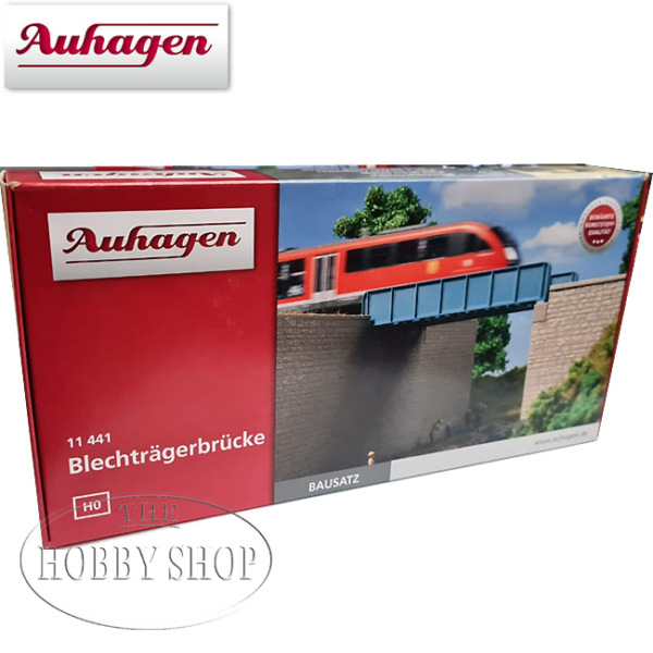 Auhagen 1/87 HO Small Tractor With Trailer 41636