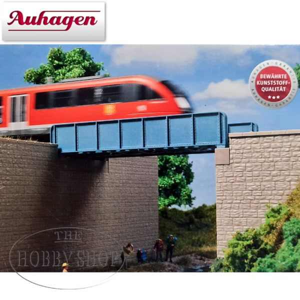 Auhagen 1/87 HO Small Tractor With Trailer 41636