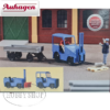 Auhagen 1/87 HO Small Tractor With Trailer 41636