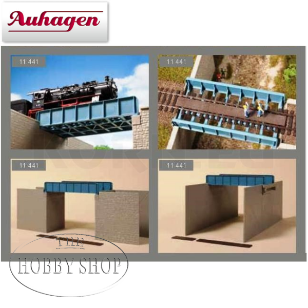 Auhagen 1/87 HO Small Tractor With Trailer 41636