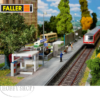 Faller 1/87 HO Modern Bus Shellter