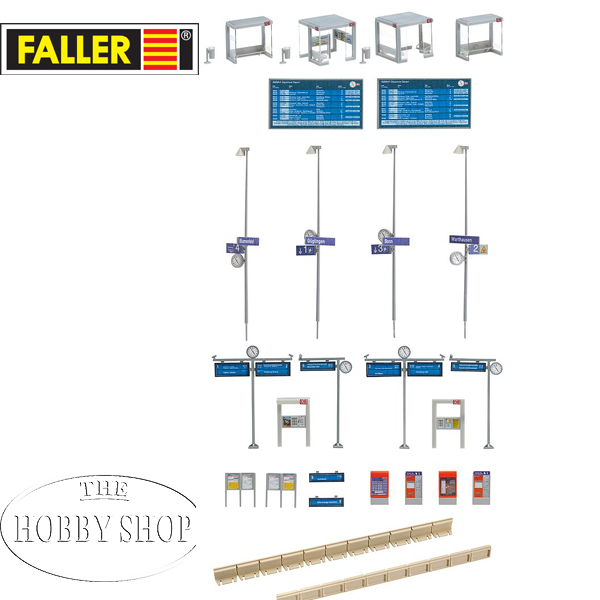 HO Modern Bus Shellter