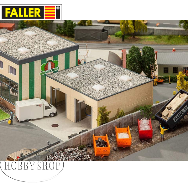 Faller 1/87 HO Milk Unloading With Weigh Brige