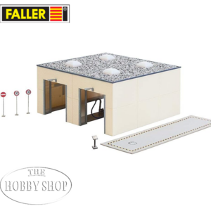 Faller 1/87 HO Milk Unloading With Weigh Brige