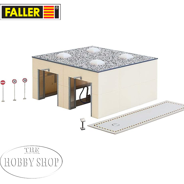 Faller 1/87 HO Milk Unloading With Weigh Brige