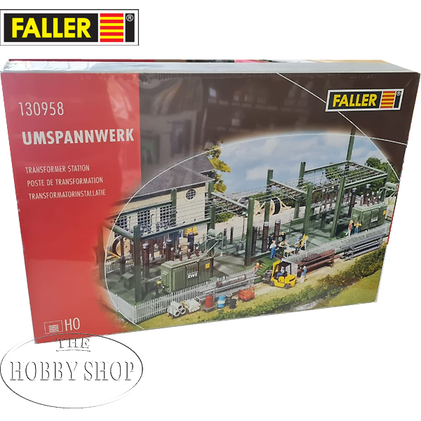 Faller 1/87 HO Transformer Station