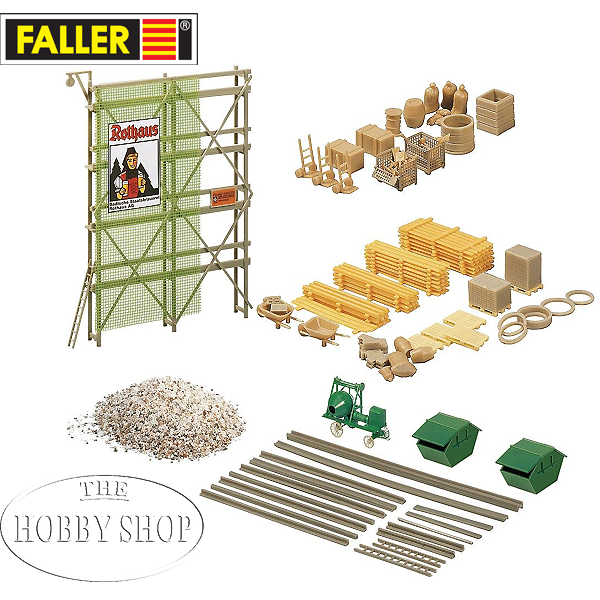 Faller 1/87 HO Building Site Decoration