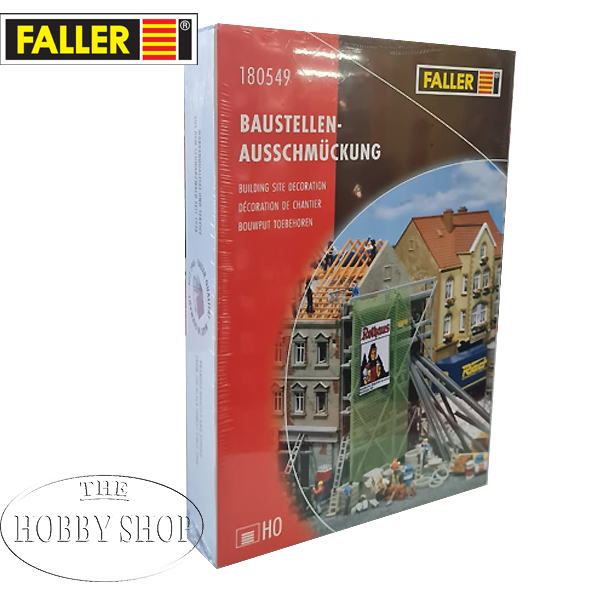 Faller 1/87 HO Building Site Decoration