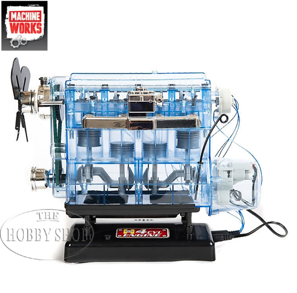 Machine Works 4 Cylinder Hybrid Working Engine
