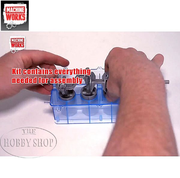 Machine Works 4 Cylinder Hybrid Working Engine