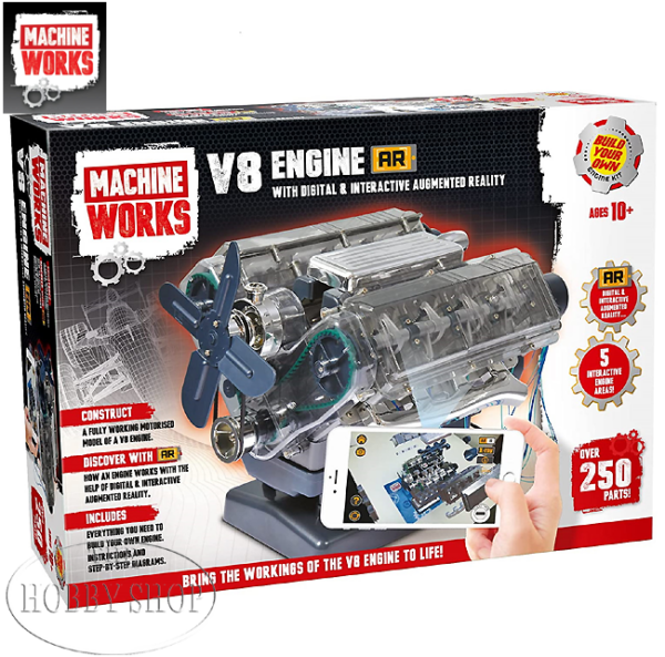 Machine Works 4 Cylinder Hybrid Working Engine Machine Works 4 Cylinder Hybrid Working Engine