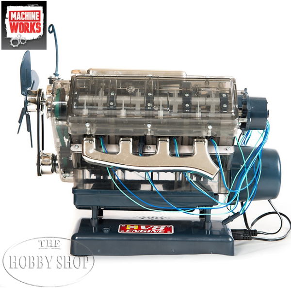 Machine Works 4 Cylinder Hybrid Working Engine Machine Works 4 Cylinder Hybrid Working Engine