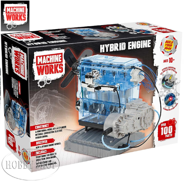 Machine Works 4 Cylinder Hybrid Working Engine