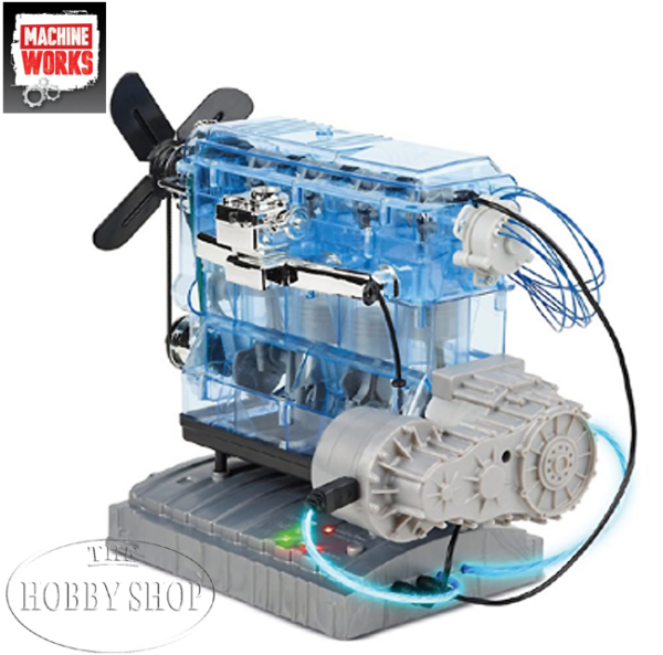 Machine Works 4 Cylinder Hybrid Working Engine