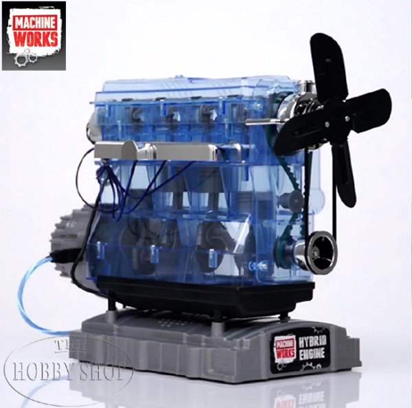 Machine Works 4 Cylinder Hybrid Working Engine