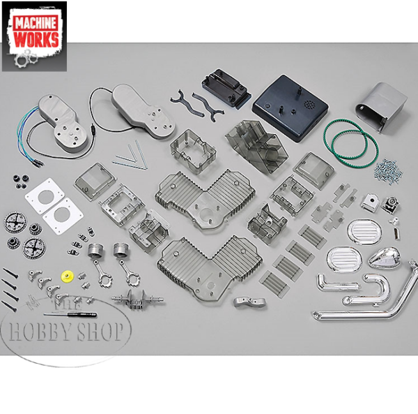 Machine Works 4 Cylinder Hybrid Working Engine Machine Works 4 Cylinder Hybrid Working Engine