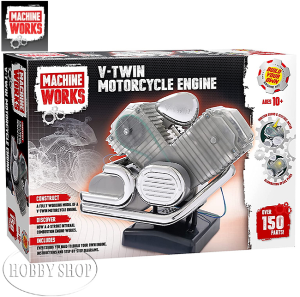 Machine Works 4 Cylinder Hybrid Working Engine Machine Works 4 Cylinder Hybrid Working Engine