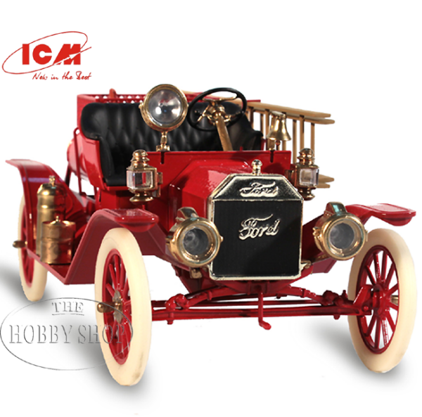 ICM 1/24 Model Ford T Firetruck