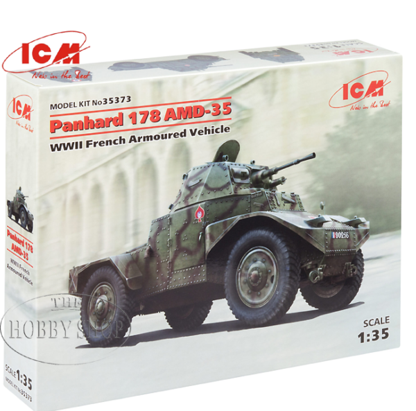 ICM 1/35 Panhard 178 & AMD-35 WWII Armoured Vehicle ICM 1/35 Panhard 178 & AMD-35 WWII Armoured Vehicle