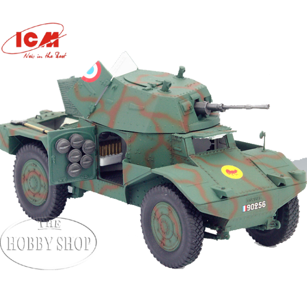 Panhard 178 & AMD-35 WWII Armoured Vehicle