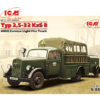 ICM 1/35 German Light Fire Truck Typ 2.5 KzS 8