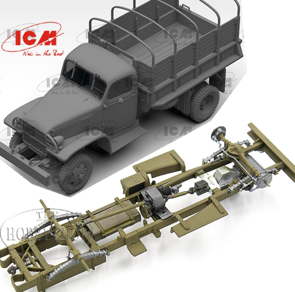 ICM 1/35 G7107 WWII Army Truck