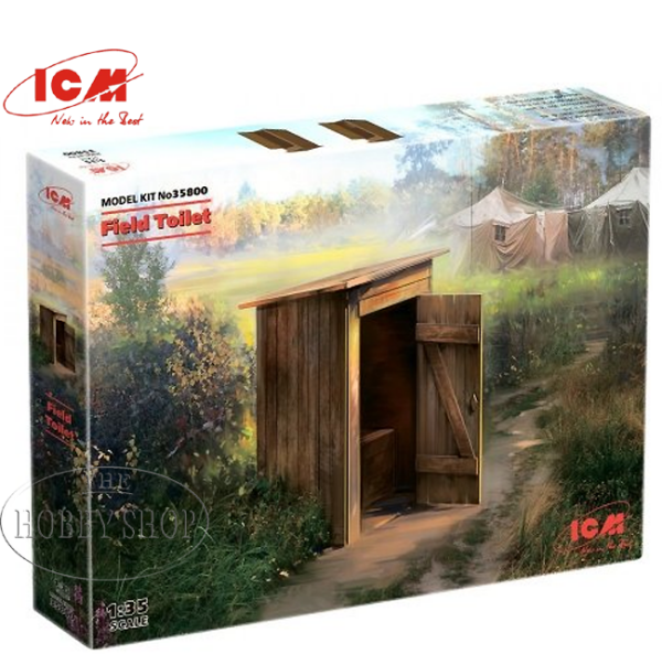 ICM 1/35 Field Toilet ICM 1/35 Field Toilet