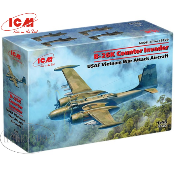 ICM 1/48 B-26K Counter Invader Vietnam ICM 1/48 B-26K Counter Invader Vietnam